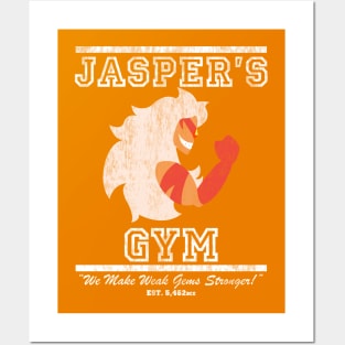 Jasper's Gym Posters and Art